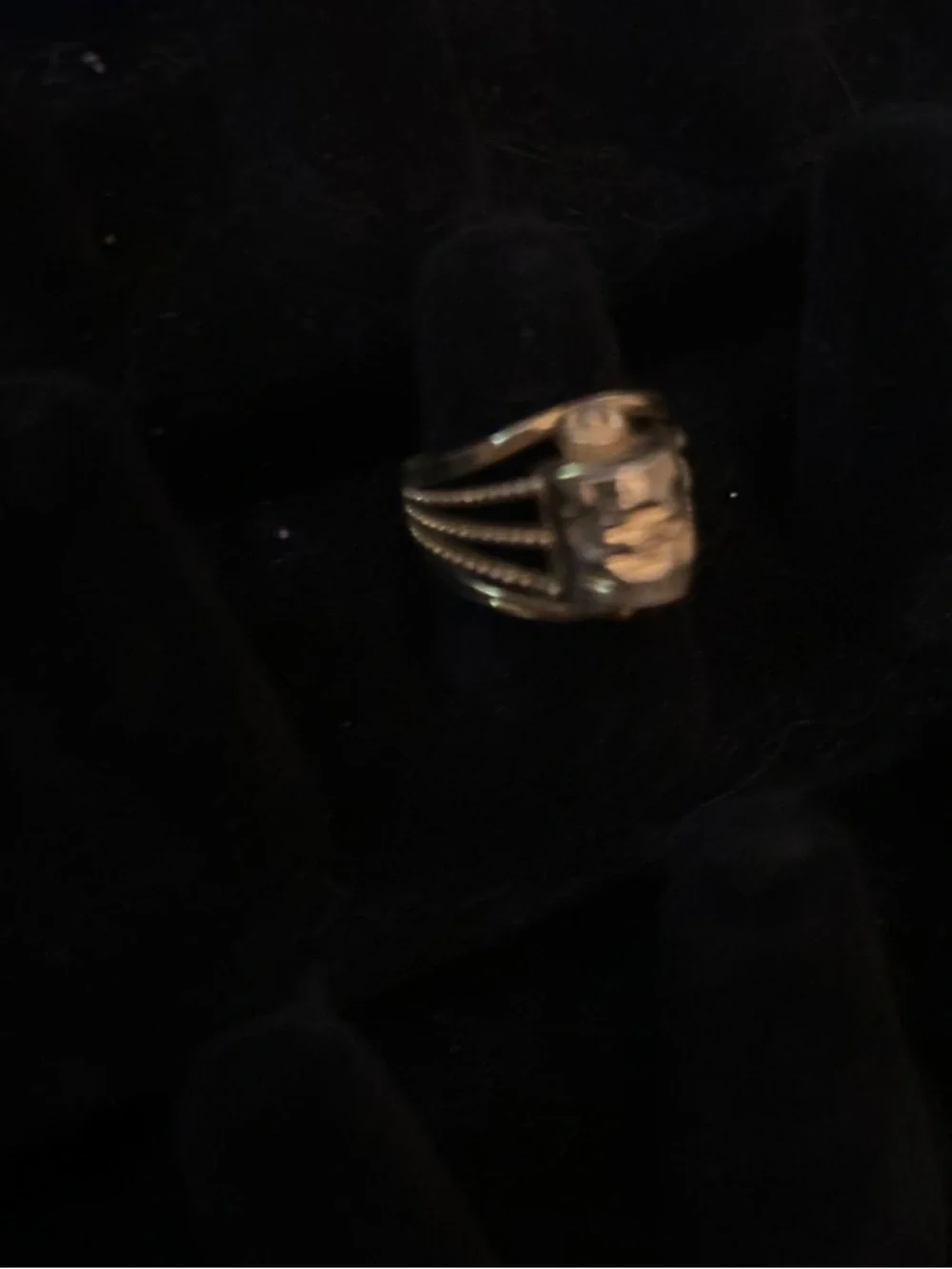 Gold-Tone Multi-Band Statement Ring - Women's Fashion Jewelry